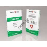 Кломид Swiss Med Clomed 100 таблеток (1 таб 50 мг)