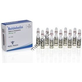 Boldebolin (Болденон) Alpha Pharma 10 ампул по 1мл (1амп 250 мг)