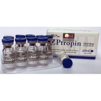 Гормон роста ZPtropin Соматропин 10 флаконов 100IU (333 мкг/IU) - Кокшетау