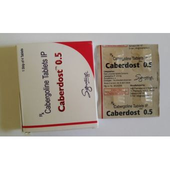 Каберголин (Агалатес, Берголак, Достинекс) 4 таблетки по 0,5мг Индия - Кокшетау