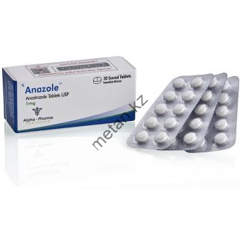 Anazole (Анастрозол) Alpha Pharma 50 таблеток (1таб 1 мг) - Кокшетау