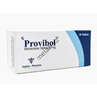 Provibol (Провирон, Местеролон) Alpha Pharma 50 таблеток (1таб 25 мг) - Кокшетау