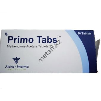 Примоболан Primo Tabs Alpha Pharma 50 таблеток (25 мг/1 таблетка)  - Кокшетау