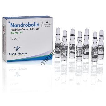 Nandrobolin (Дека, Нандролон деканоат) Alpha Pharma 10 ампул по 1мл (1амп 250 мг) - Кокшетау