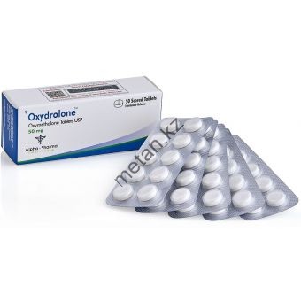 Oxydrolone (Оксиметолон, Анаполон) Alpha Pharma 50 таблеток (1таб 50 мг) - Кокшетау