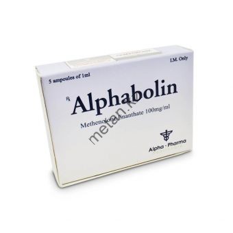 Alphabolin Метенолон энантат Alpha Pharma 5 ампул по 1мл (1амп 100 мг) - Кокшетау