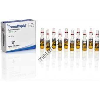 Тренболон ацетат Alpha Pharma (TrenaRapid) 10 ампул по 1мл (1амп 100 мг) - Кокшетау