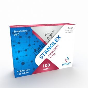 Станозолол Biolex 100 таблеток (1таб 10мг) - Кокшетау