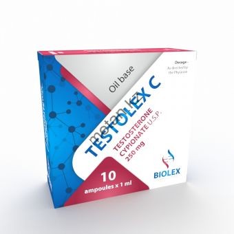 Тестостерон ципионат Biolex (10 ампул) 250мг/1мл - Кокшетау