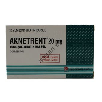 Роаккутан Aknetrent 30 таблеток (1 таб 20 мг) - Кокшетау