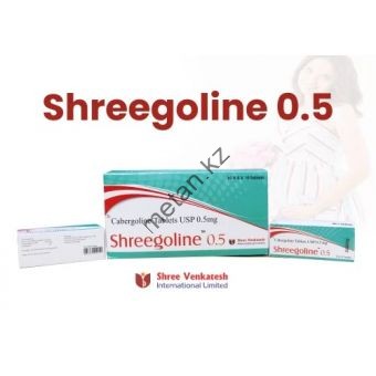 Каберголин Shree Venkatesh 10 таблеток по 0,5мг Индия - Кокшетау