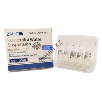 Винстрол ZPHC (Stanozolol Suspension) 10 ампул по 1мл (1амп 50 мг) - Кокшетау