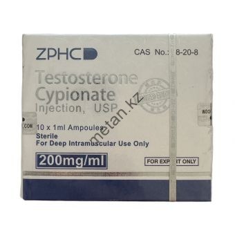 Тестостерон ципионат ZPHC (Testosterone Cypionate) 10 ампул по 1мл (1амп 250 мг) - Кокшетау