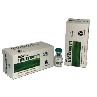 Гормон роста Hygetropin (Соматропин) 10 флакон / 10IU (370 мкг/IU) - Кокшетау