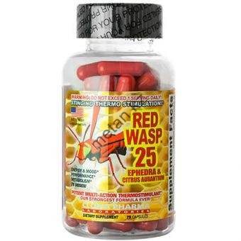 Жиросжигатель Cloma Pharma Red Wasp 25 (75 капсул) - Кокшетау
